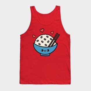 Kawaii Rice Bowl Tank Top